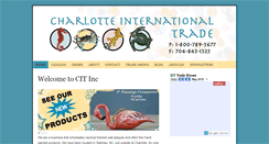 Desktop Screenshot of charlotteinternationaltradeinc.com